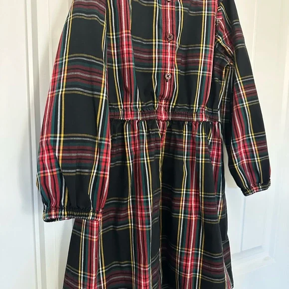 J. Crew Plaid Set Women's Kids Plaid Dress and Women's Top Matching - Picture 7 of 12